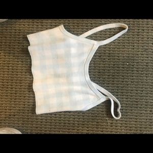 urban outfitters checkered tank